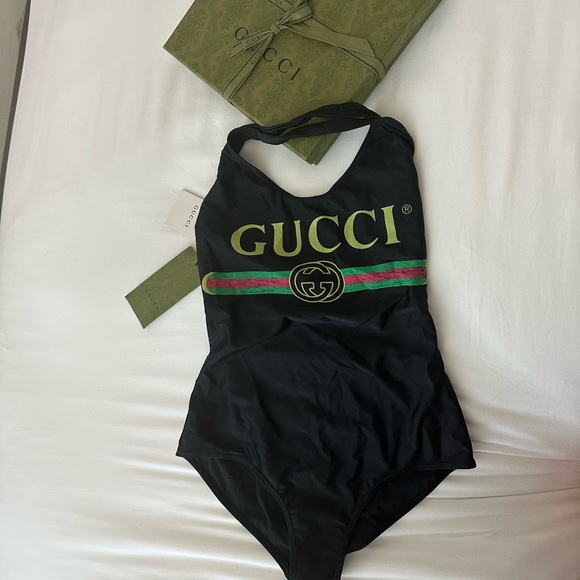 NWT Gucci sparkling swimsuit authentic - Picture 4 of 4